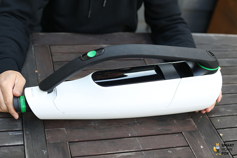 Der VK7 mit eingedrehtem Griff